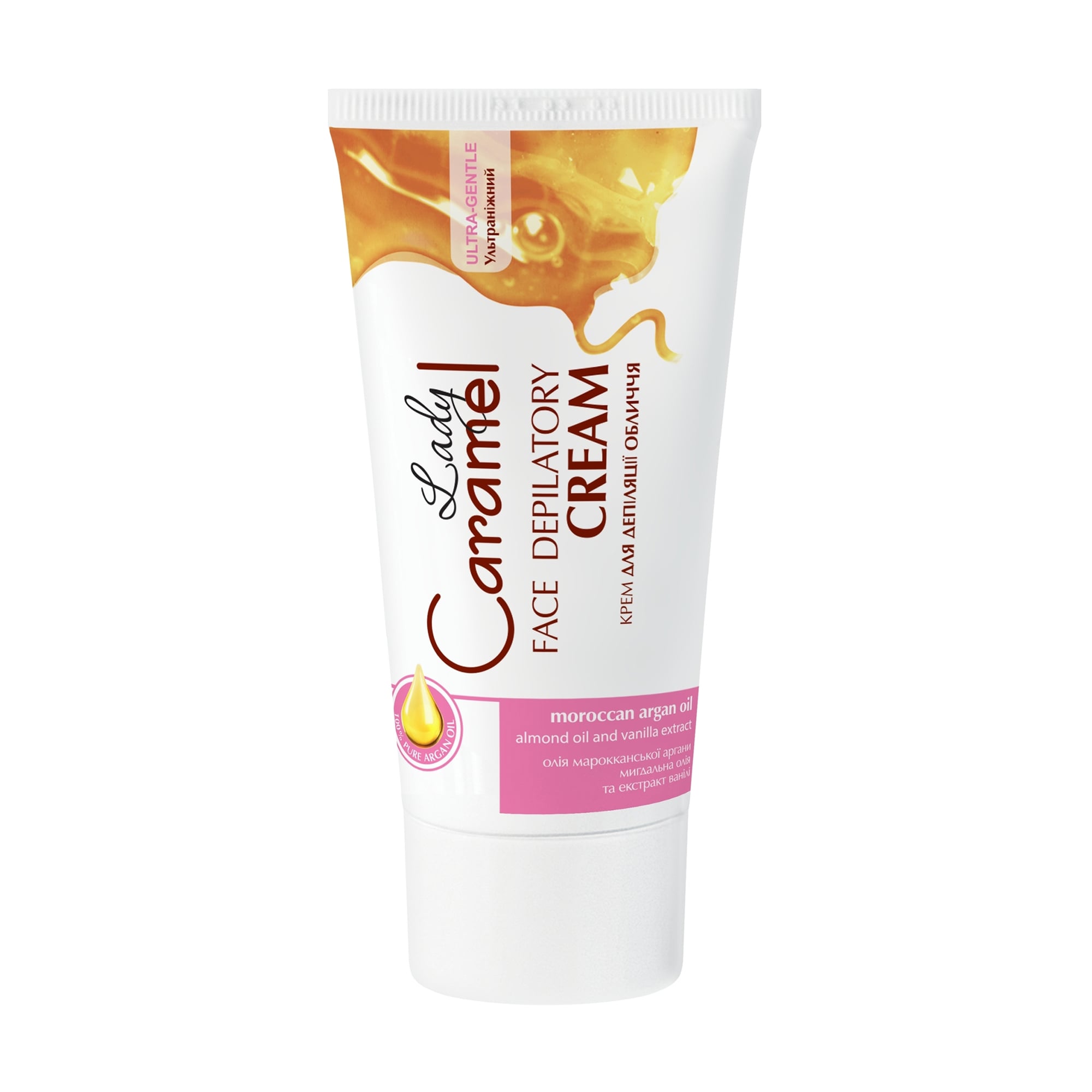 Крем для депіляції обличчя Caramel Lady Ультраніжний, 50 мл